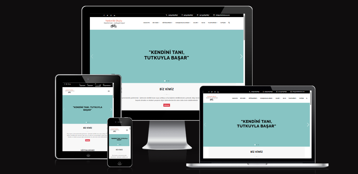 Yetkinlik Okulu Kurumsal Site